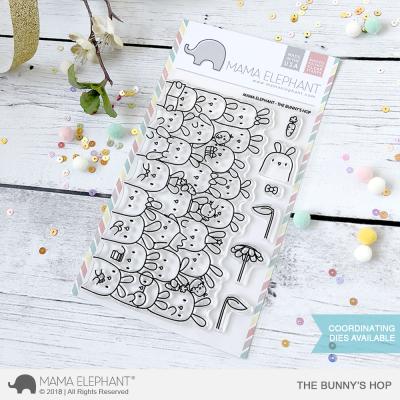 Mama Elephant Clear Stamps - The Bunny's Hop